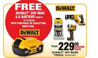 Blain's Farm & Fleet Dewalt 20v bare tools offer
