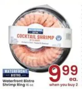 Albertsons Waterfront Bistro Shrimp Ring 16 oz. offer