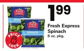 ACME Fresh express spinach offer