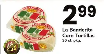 ACME La banderita corn tortillas offer