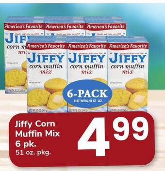 ACME Jiffy corn muffin mix offer