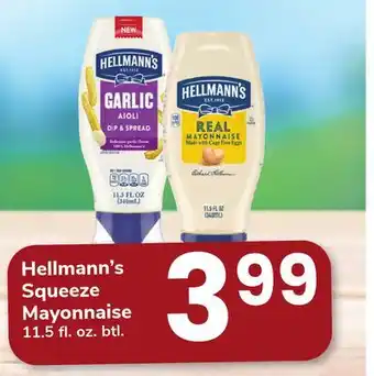 ACME Hellmann's squeeze mayonnaise offer