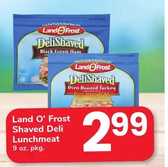 ACME Land o'frost shaved deli lunchmeat offer