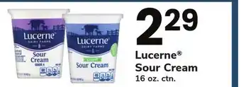 ACME Lucerne sour cream offer