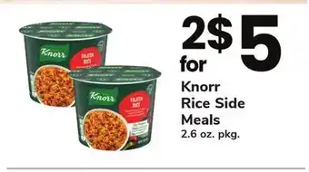 ACME Knorr rice side meals offer
