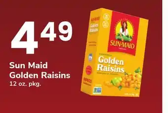 ACME Sun maid golden raisins offer