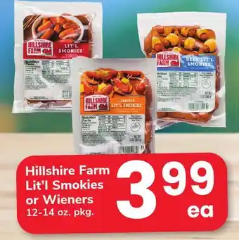 ACME Hillshire farm lit'l smokies or wieners offer