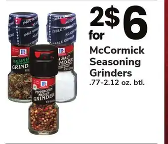 ACME Mccormick seasoning grinders offer