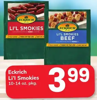 ACME Eckrich li'l smokies offer