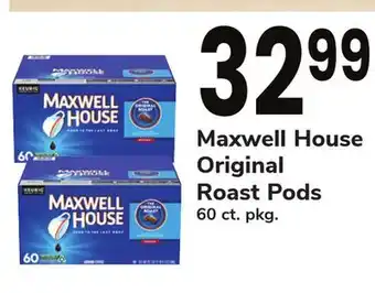 ACME Maxwell house original roast pods offer