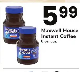 ACME Maxwell house instant coffee offer