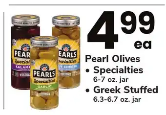 ACME Pearl olives offer