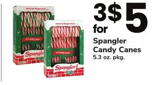 ACME Spangler candy canes offer