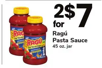 ACME Ragú pasta sauce offer