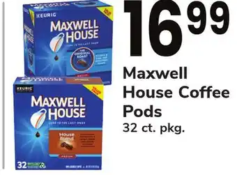 ACME Maxwell house coffee pods offer