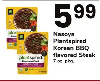 ACME Nasoya plantspired korean bbq flavored steak offer