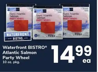 ACME Waterfront bistro atlantic salmon party wheel offer