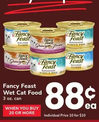 ACME Fancy feast wet cat food offer