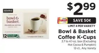 ShopRite Coffee k-cups offer
