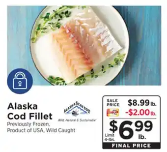 ShopRite Alaska cod fillet offer