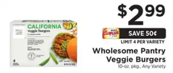 ShopRite Veggie burgers offer
