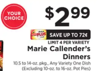 ShopRite Dinners offer