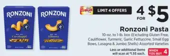 ShopRite Pasta offer