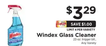 ShopRite Glass cleaner offer