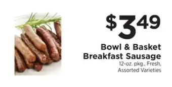 ShopRite Breakfast sausage offer