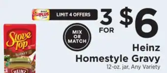 ShopRite Homestyle gravy offer