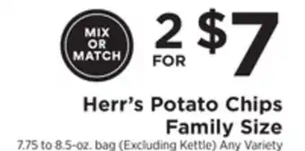 ShopRite Potato chips family size offer