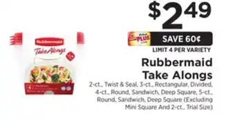 ShopRite Take alongs offer