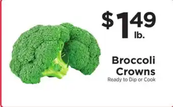 ShopRite Broccoli crowns offer