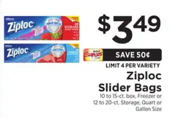 ShopRite Slider bags offer