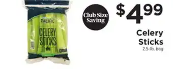 ShopRite Celery sticks offer