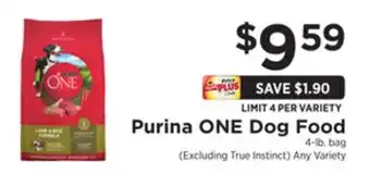 ShopRite One dog food offer