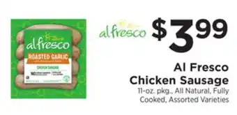ShopRite Chicken sausage offer