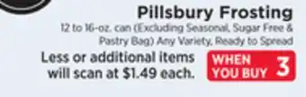 ShopRite Frosting offer