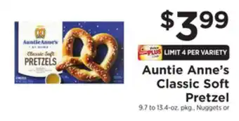 ShopRite Classic soft pretzel offer