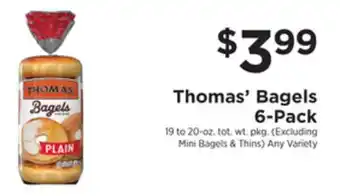 ShopRite Bagels 6-pack offer