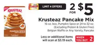 ShopRite Pancake mix offer