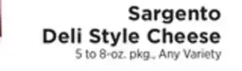 ShopRite Deli style cheese offer