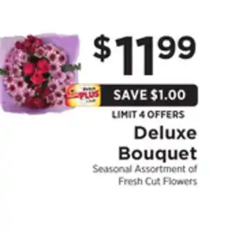 ShopRite Deluxe bouquet offer