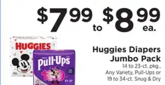ShopRite Diapers jumbo pack offer