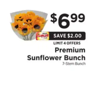 ShopRite Premium sunflower bunch offer