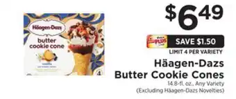 ShopRite Butter cookie cones offer