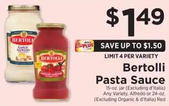 ShopRite Pasta sauce offer