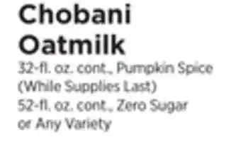ShopRite Oatmilk offer