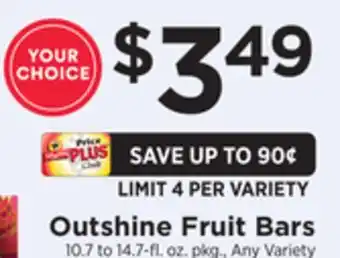 ShopRite Fruit bars offer