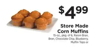 ShopRite Store made corn muffins offer